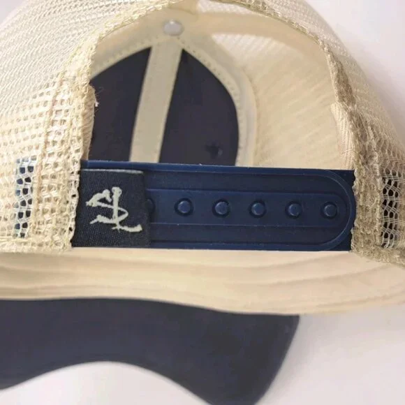 Salt Life trucker cap Adventure Seas Division Hat Mesh Back Snapback Adjust - Picture 8 of 8